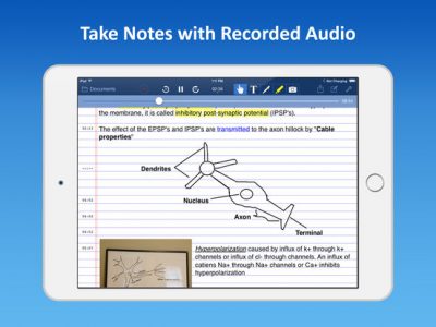 AudioNote – Notepad and Voice Recorder - Screenshot