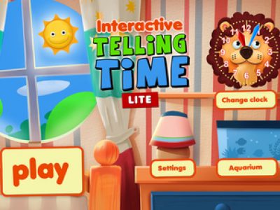 Interactive Telling Time Lite – Learning to tell time is fun - Screenshot