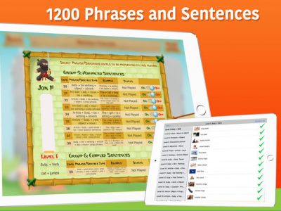 Sentence Ninja - Screenshot